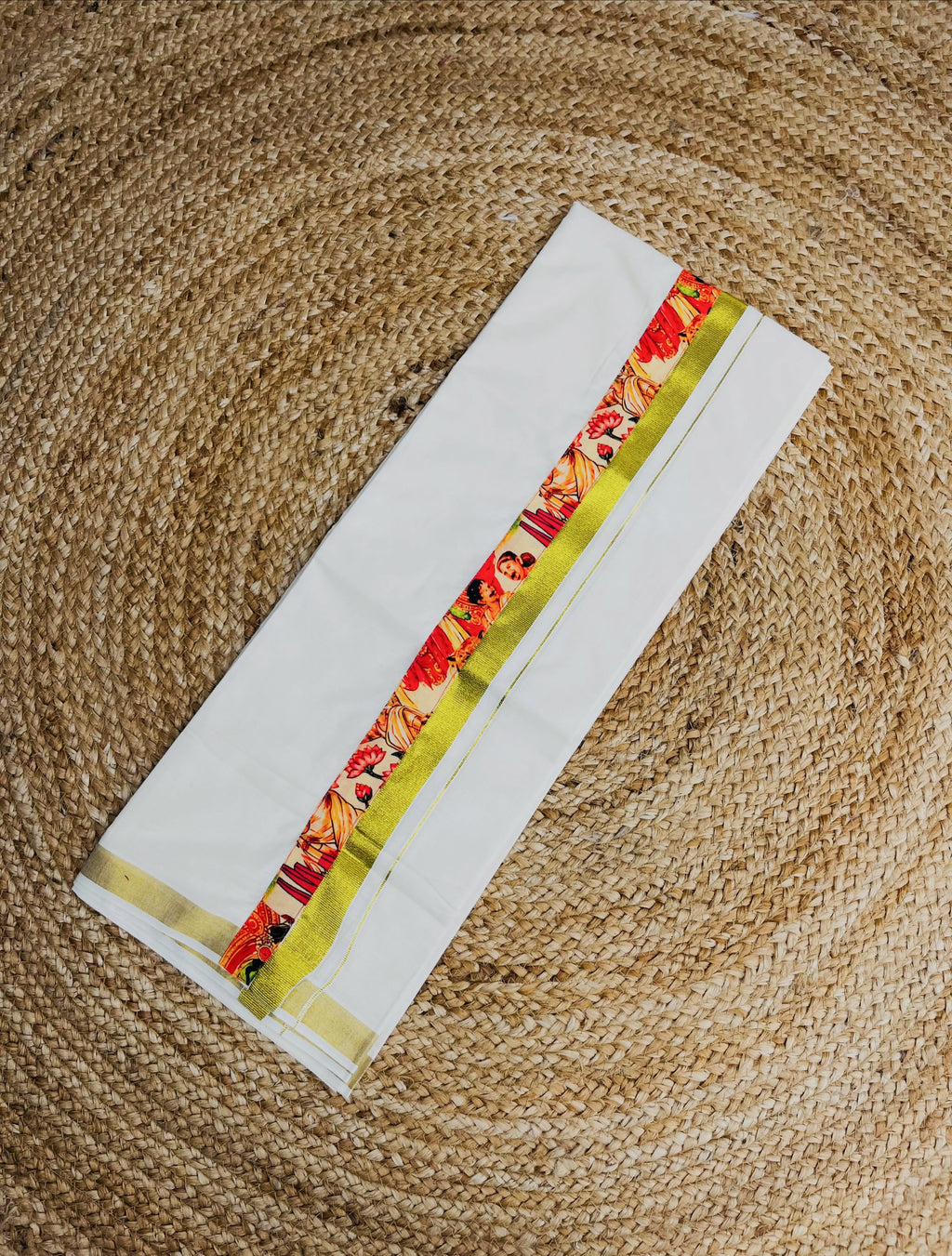 ONAM SPECIAL — Shirt & Mundu Combo