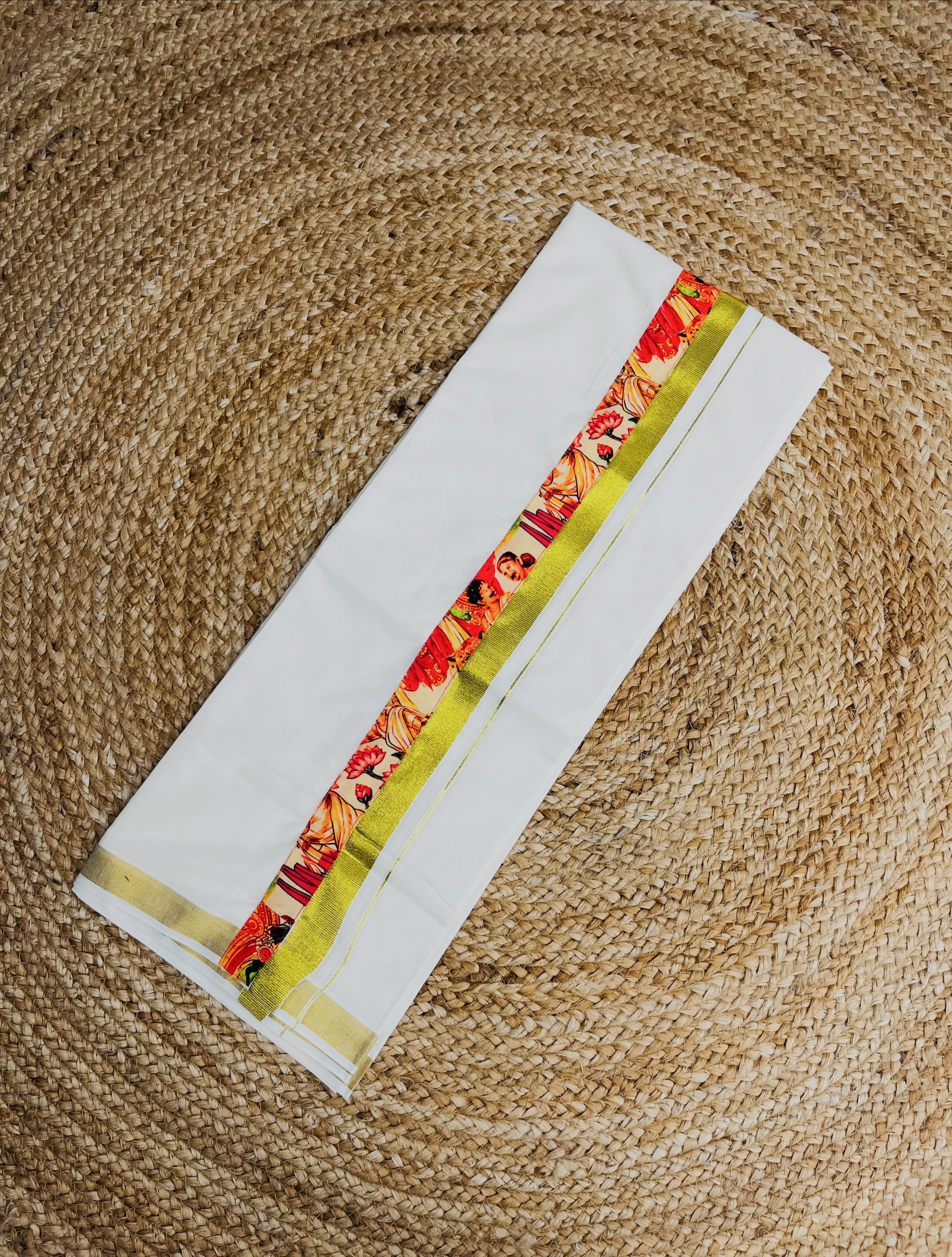 ONAM SPECIAL — Shirt & Mundu Combo