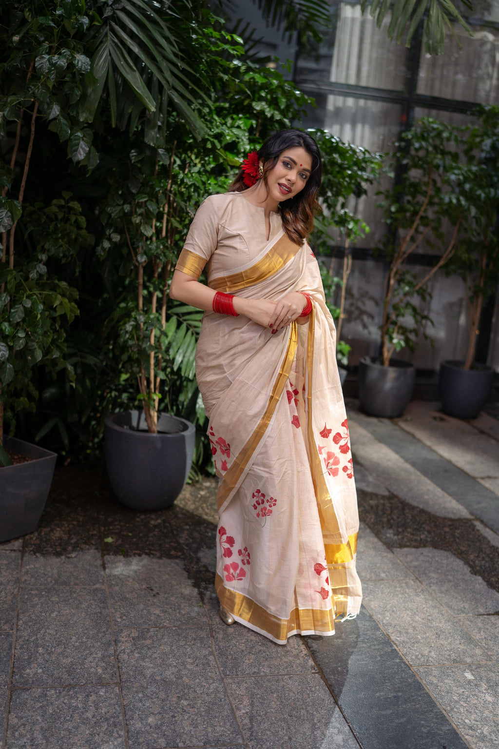 Poomaram saree