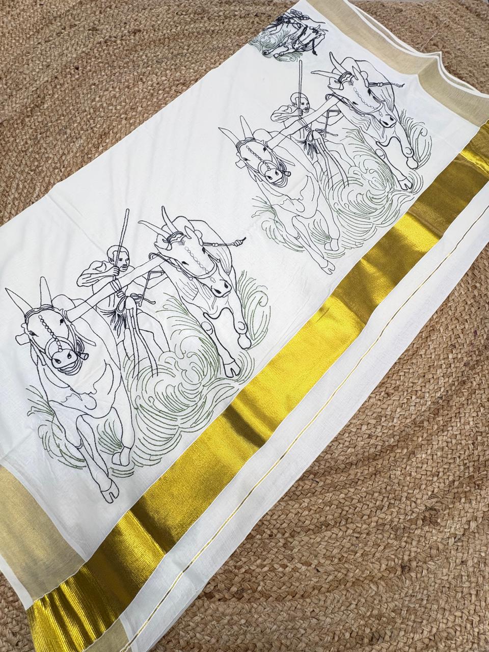 The Kalapoottu Thread work dedication to Kalapoottu Race