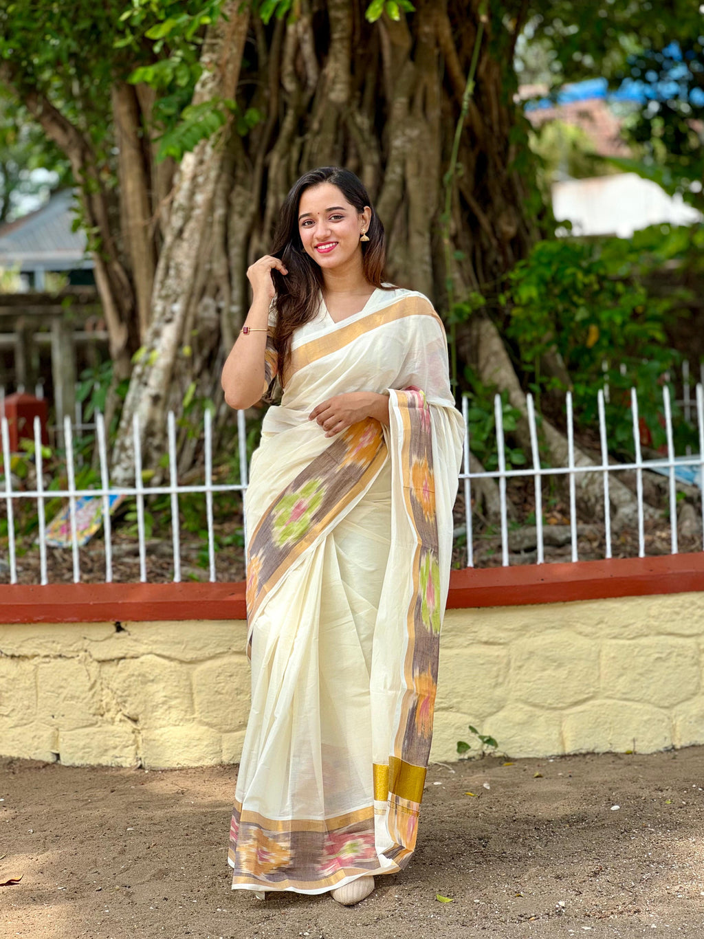 Pochampally border Kerala saree Onam Special