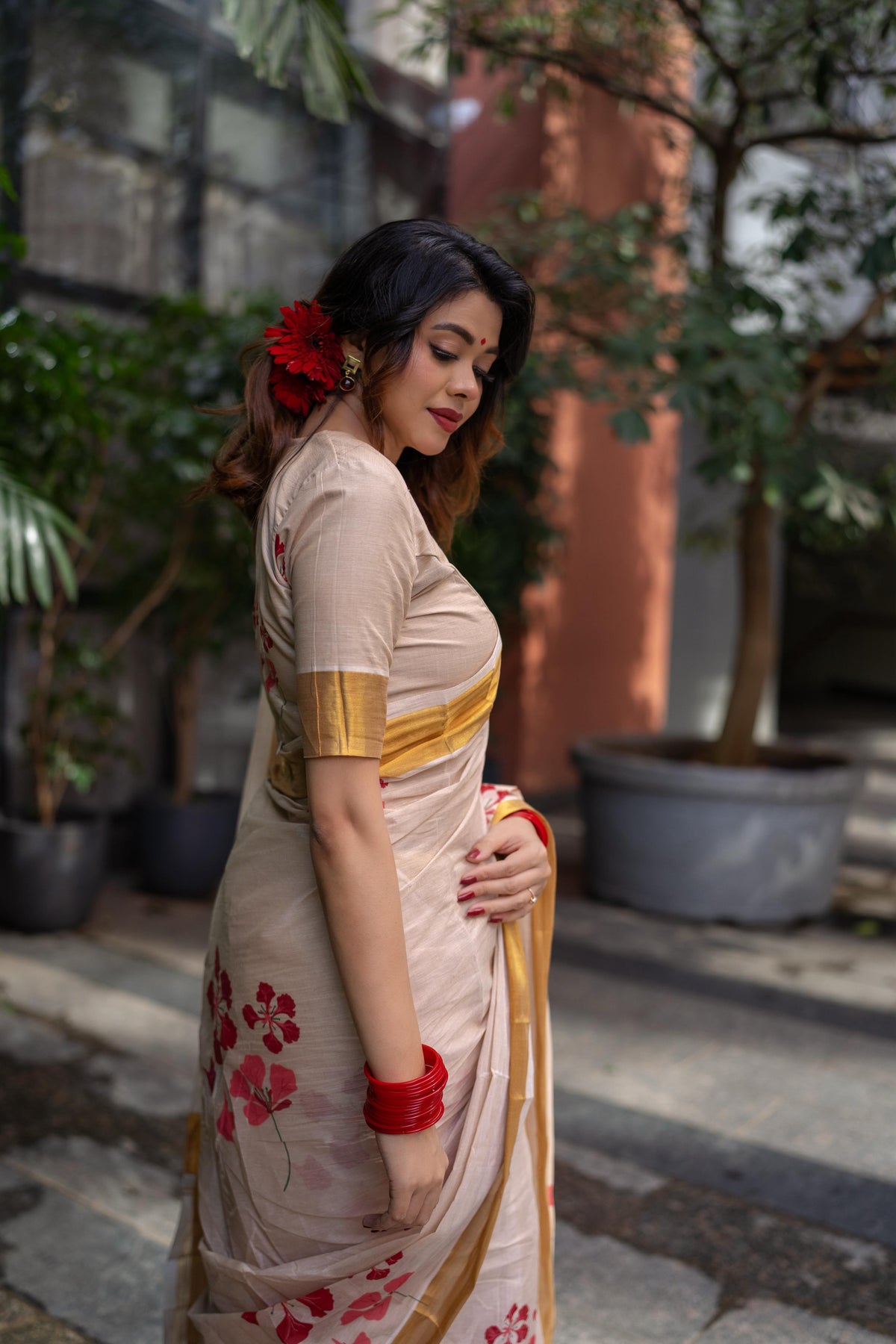 Poomaram saree